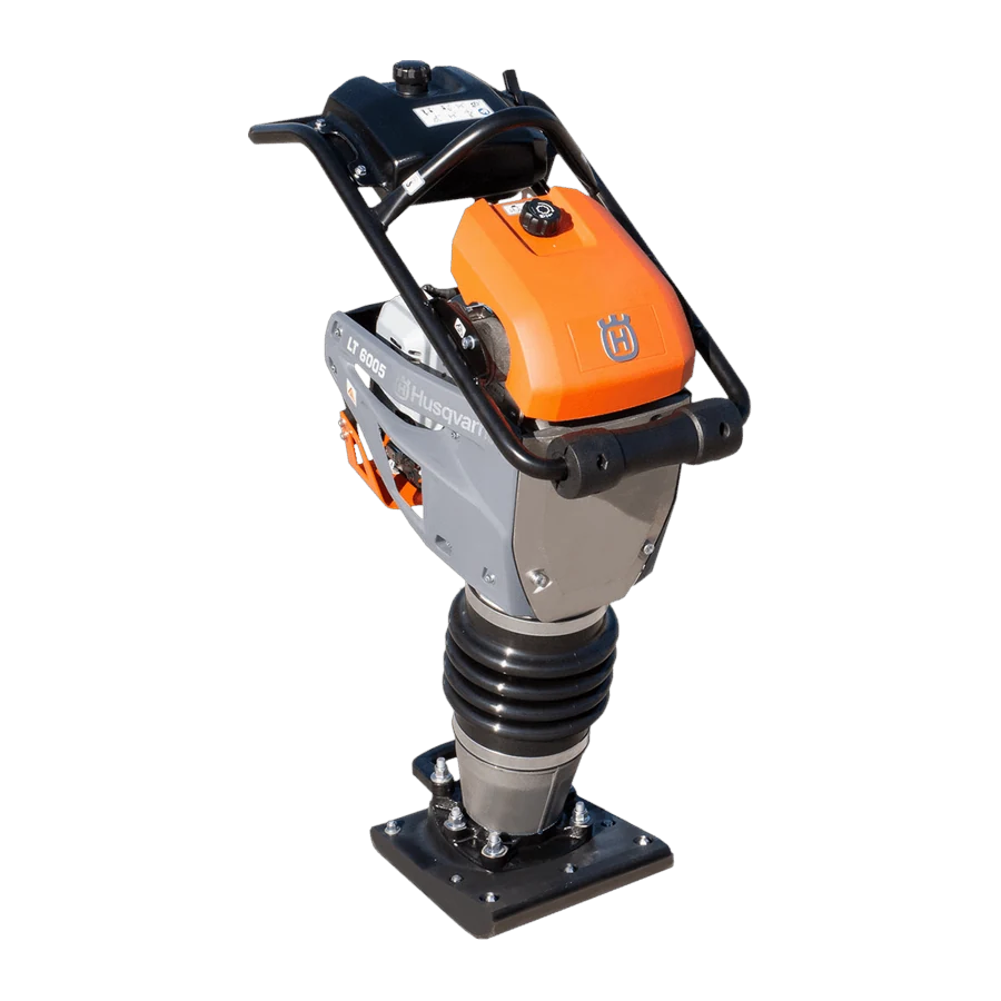 Vibrocompactador tipo canguro Husqvarna LT6005 en alquiler